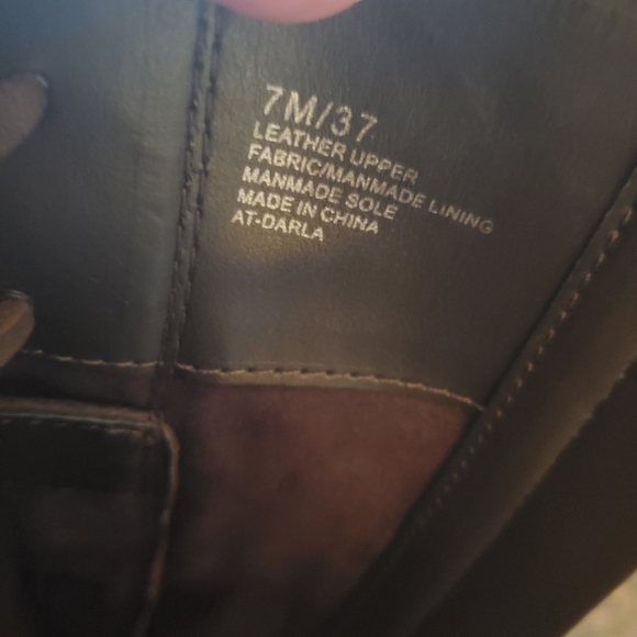 Arturo Chiang Darla brown Leather Riding Boot 7 NWOT - Picture 7 of 7